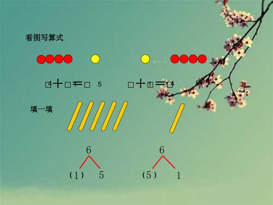 培智数学得数是6的加法_第1页