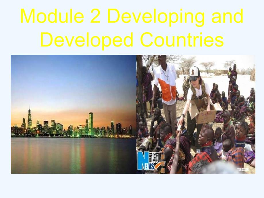 外研版高中英语必修3Module2DevelopingandDevelopedCountries_第1页