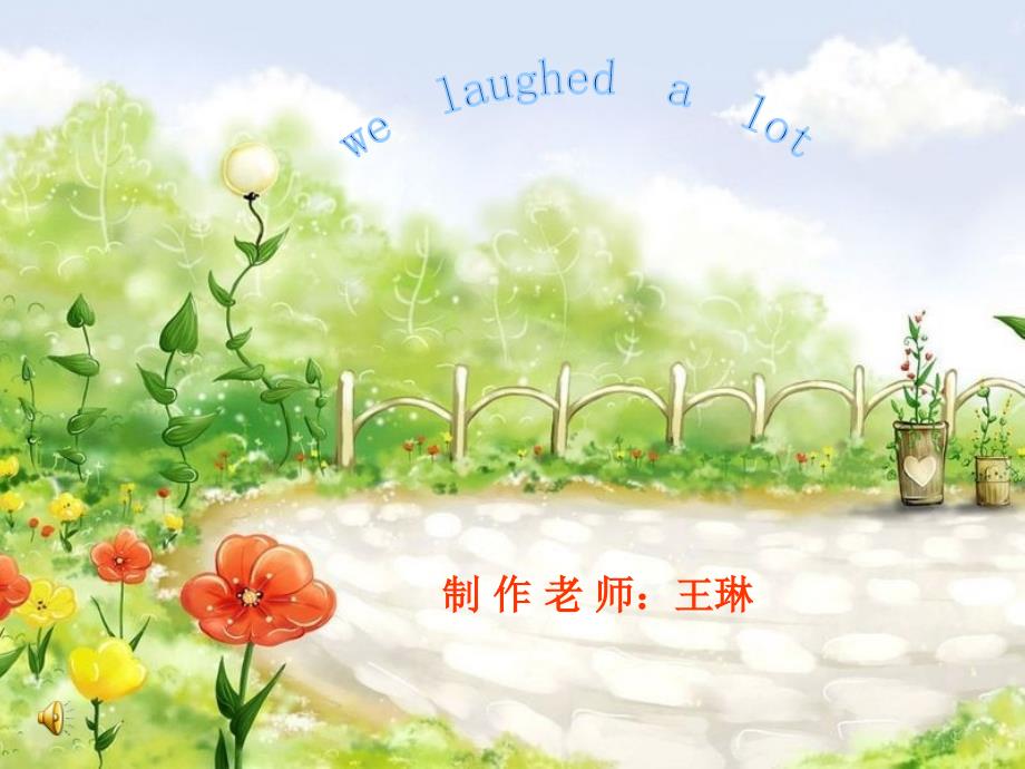 外研社版小学英语第六册Welaughedalot_第1页