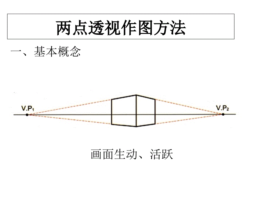 两点透视作图方法_第1页