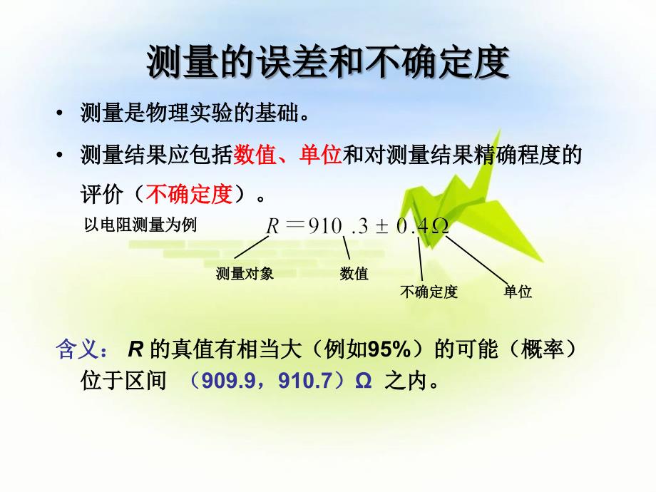 大学物理实验误差不确定度_第1页