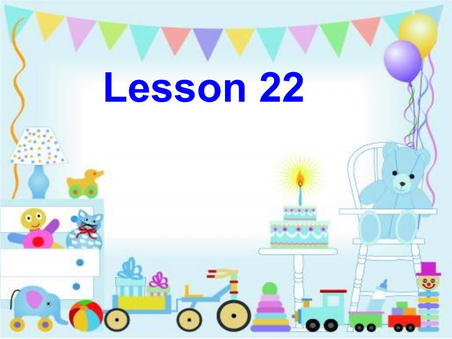 人教新版英语三上《Unit 4 Lesson 22》课件_第1页