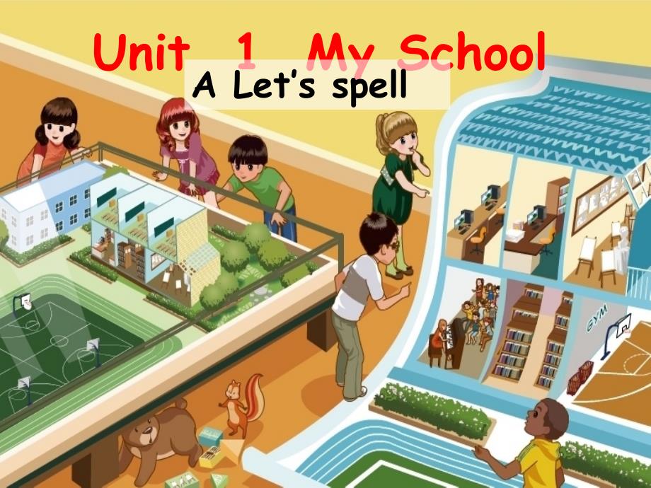 新版PEP小学英语四年级下册Unit1Letsspell_第1页