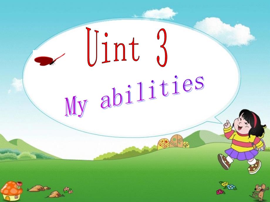 牛津英语1AUnit3Myabilities_第1页