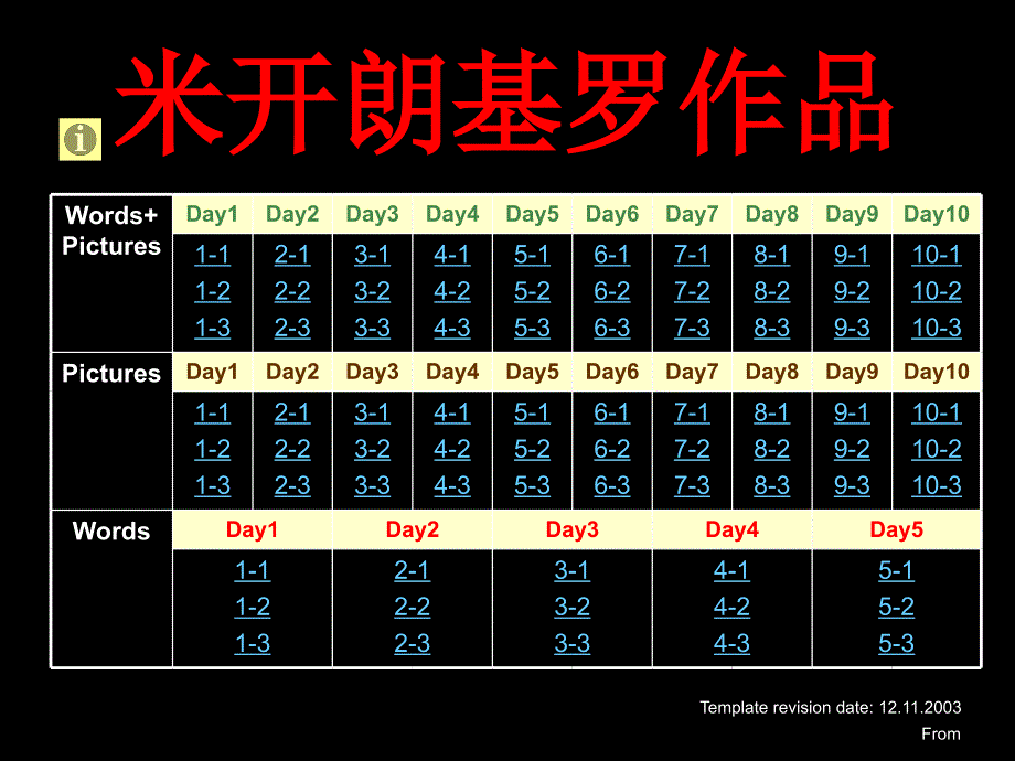 杜曼幼儿百科--米开朗基罗作品1_第1页