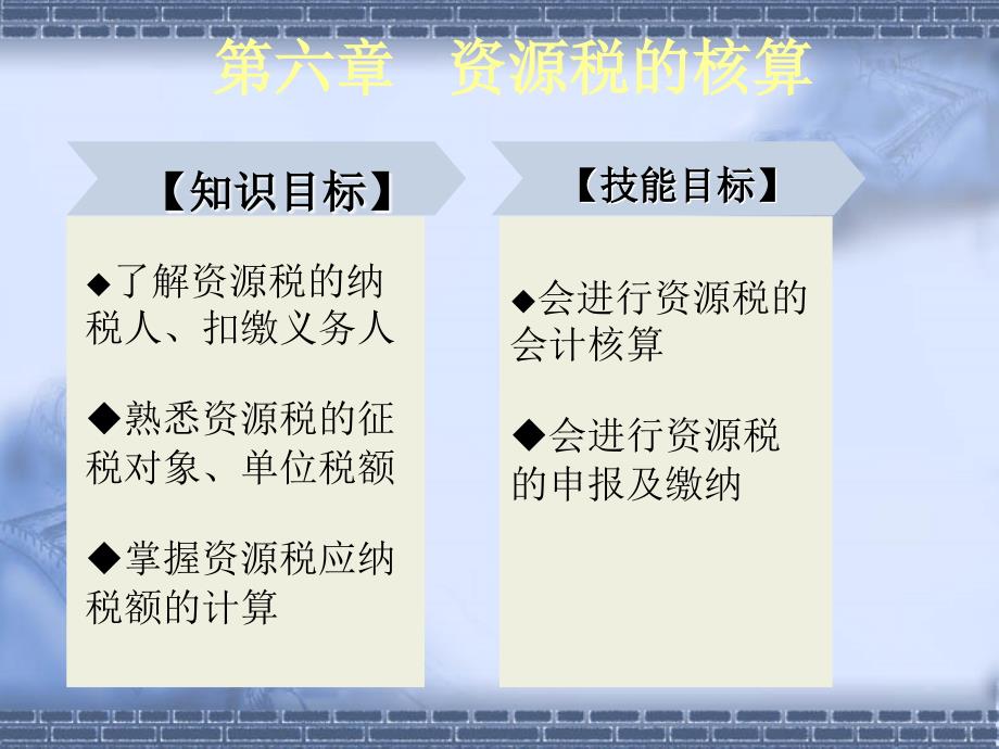 第六章 资源税的核算_第1页