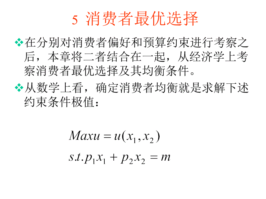 消费者最优选择_第1页