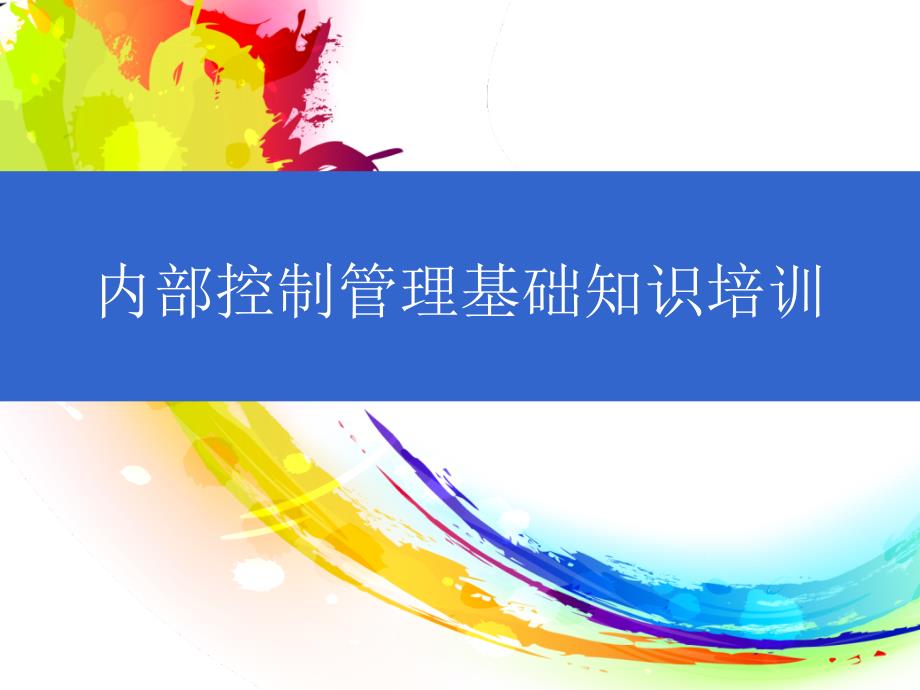 公司内控基础知识培训材料_第1页