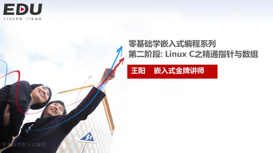 零基础学嵌入式编程系列第二阶段：LinuxC之精通指针与数组_第1页