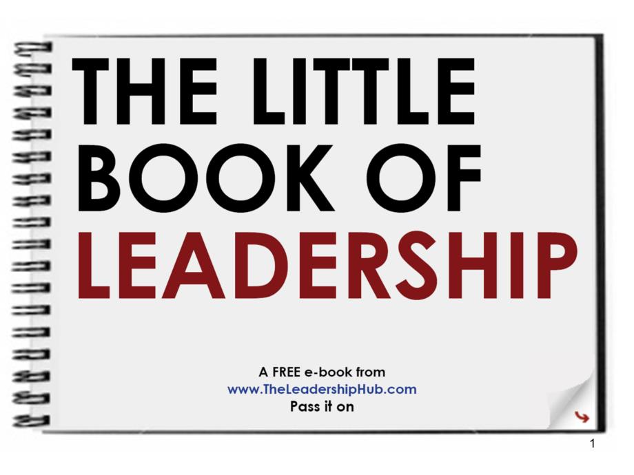 商务领袖培训ppt教程之领导能力指南littlebook_第1页