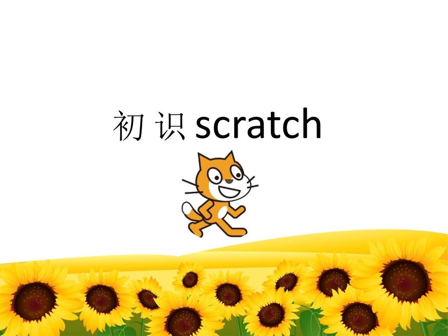 六下第六课初识scratch_第1页