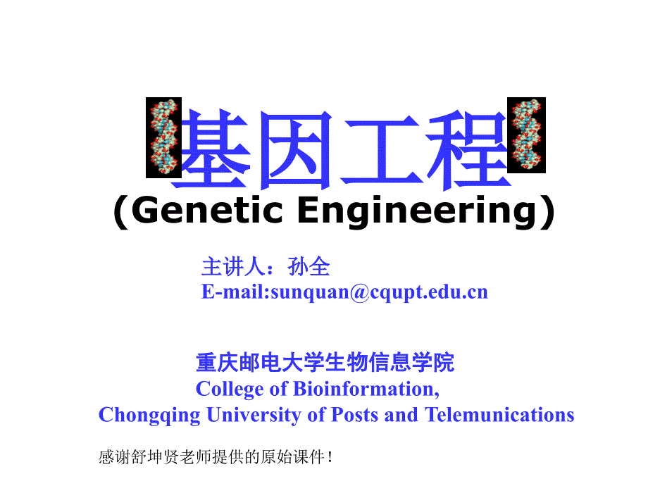 1 基因工程概述_第1页