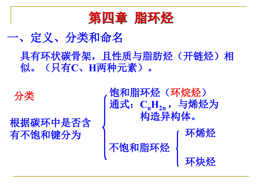 04脂环烃-化工_第1页