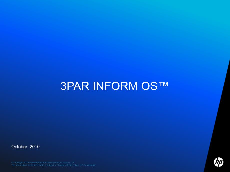 3PAR Inform OS_第1页