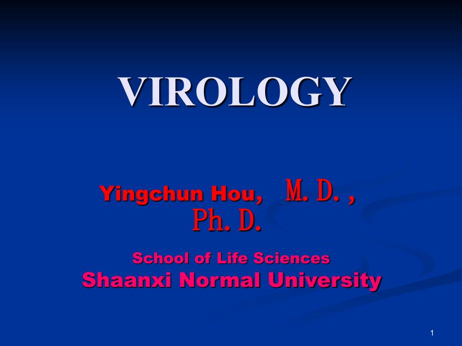 Virology-To Students病毒学_第1页