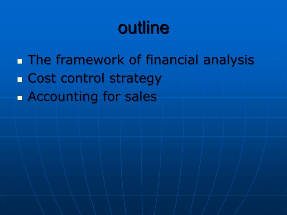 财务报表分析的框架讲解(43页PPT)_第1页