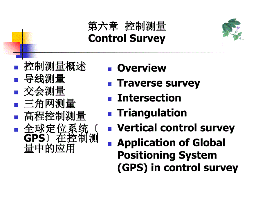 武汉大学数字测图原理与方法全套课件第六章_第1页