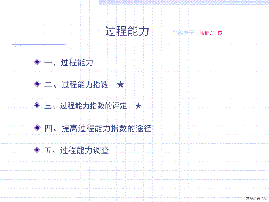 《过程能力》培训课件_第1页