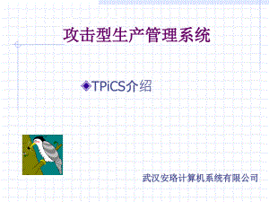 攻击型生产管理软件系统TpiCS介绍-PowerPoin