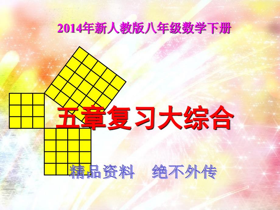 新人教版八年级数学下册全册总复习ppt课件很经典_第1页