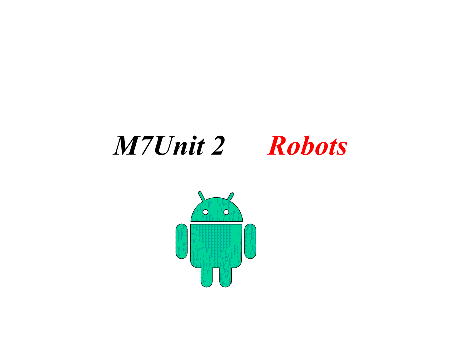 Unit2Robots词汇语言点课件Languagepoints课件高中英语课件高二英语_第1页