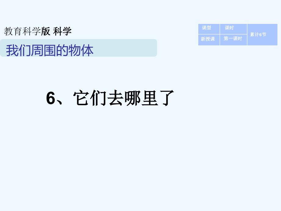 一年级下册科学课件16它们去哪里了共13张PPT_第1页