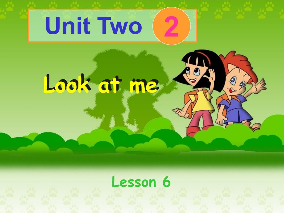 三年级上册英语Unit2Lesson6_第1页