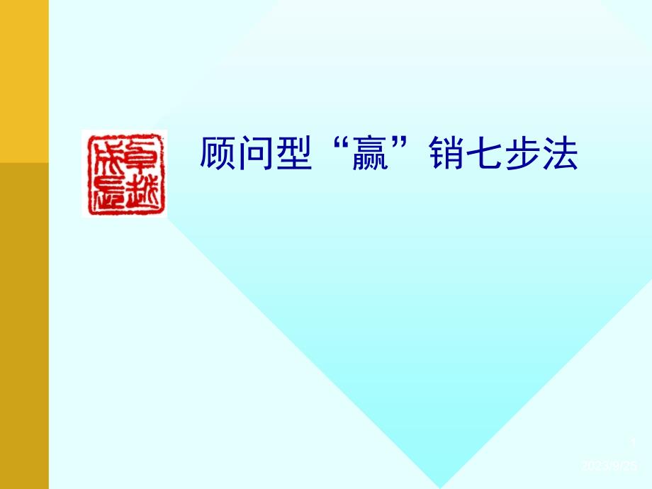 漏斗法客户开拓七步法培训课件_第1页