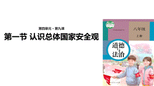 《認識總體國家安全觀》優(yōu)質(zhì)課人教統(tǒng)編部編道德與法治八上課件