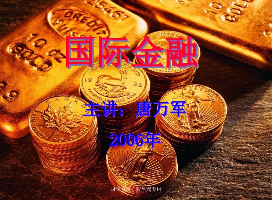 国际金融外汇市场的风险管理_第1页