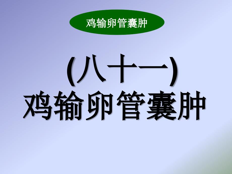 禽病学禽病临床诊断彩色图谱81鸡输卵_第1页