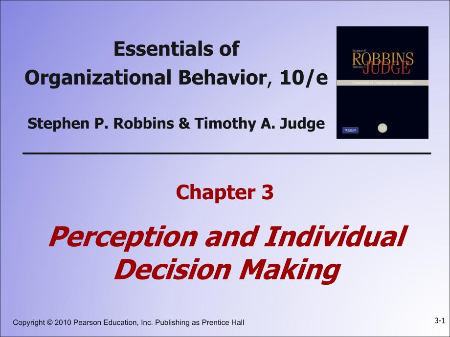 CH03-PerceptionandIndividualDecisionMaking_第1页