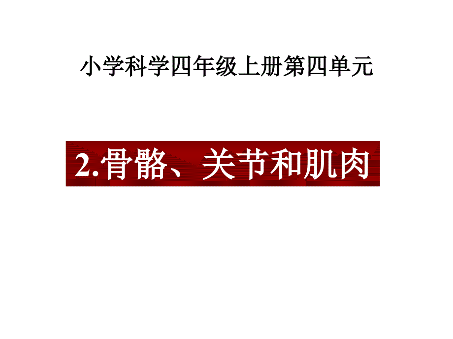 骨骼、关节和肌肉课件_第1页