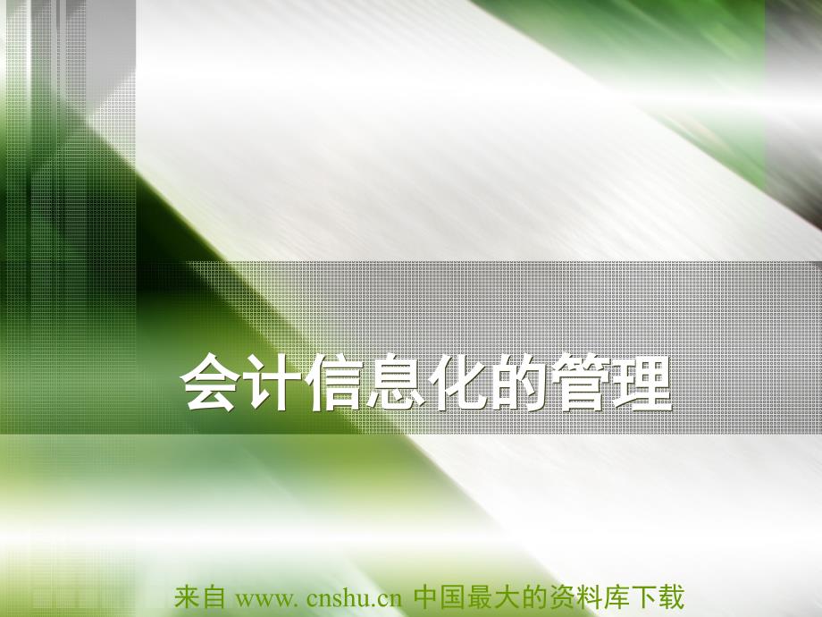 會計信息化的管理會計信息化組織與崗位_第1頁