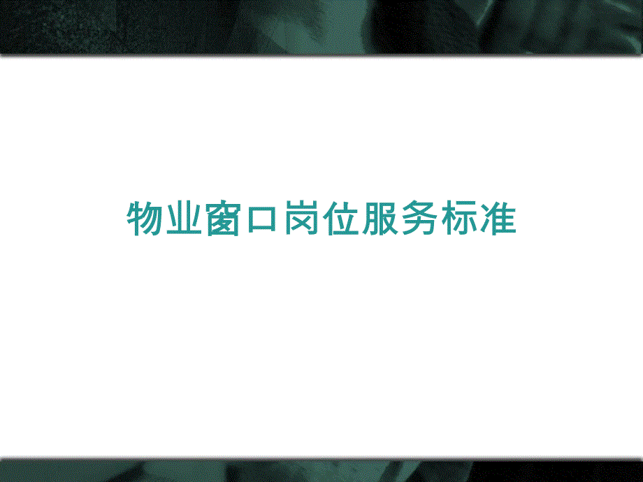 成都龍湖物業(yè)窗口崗位服務(wù)標(biāo)準(zhǔn)(2008)_第1頁(yè)