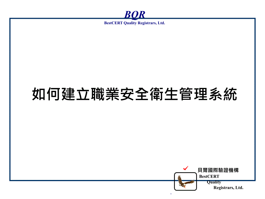 如何建立职业安全卫生管理系统二_第1页