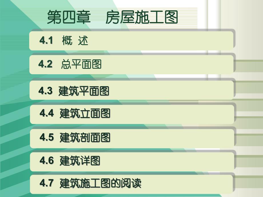 第四章 建筑施工图总平面图_第1页