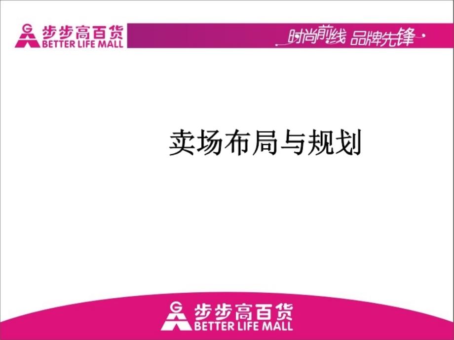 超市商場賣場布局與規(guī)劃_第1頁