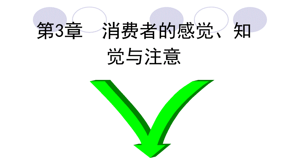 消费者的感觉知觉与注意培训讲义_第1页