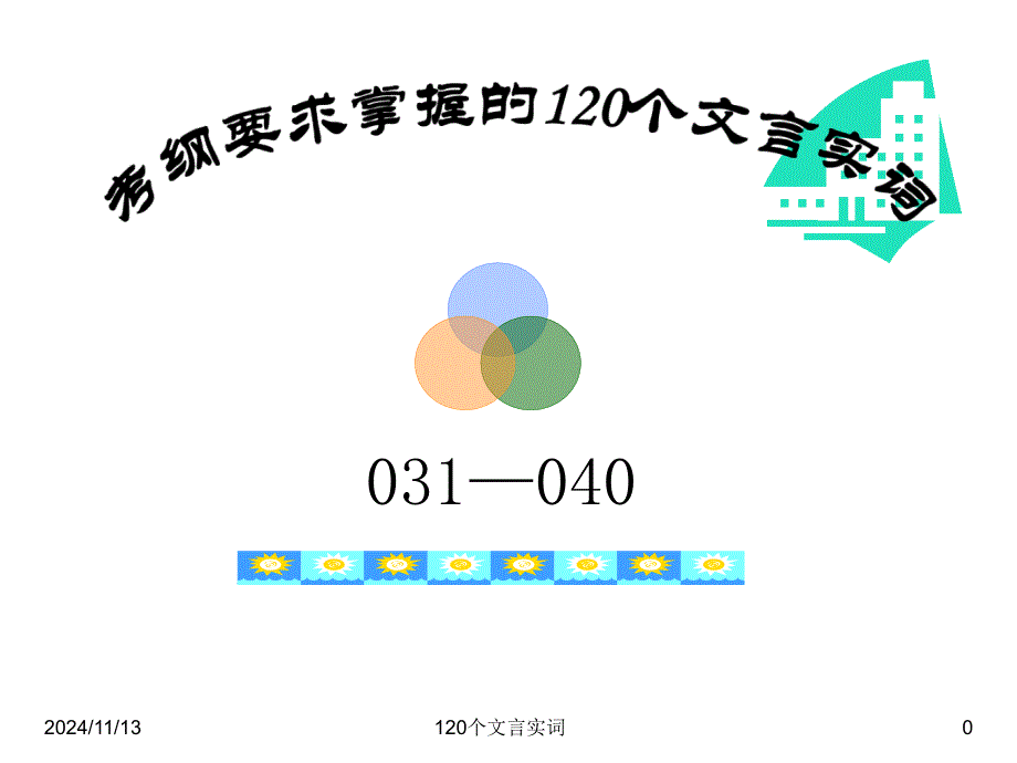 考纲要求掌握的0个文言实词(教学用)课件_第1页