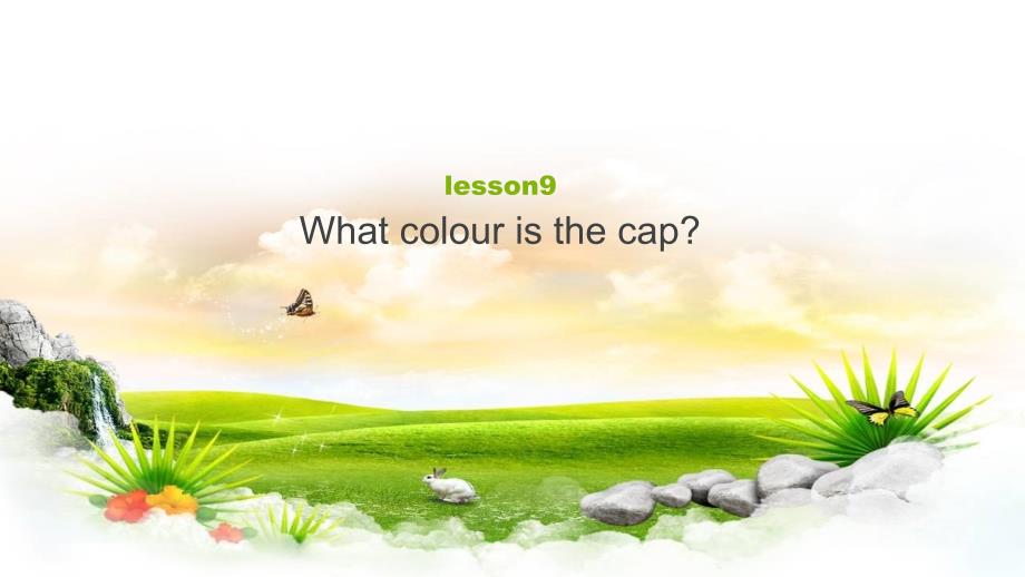 科普版英语三年级上册Lesson-9《What-colour-is-the-cap》ppt课件_第1页