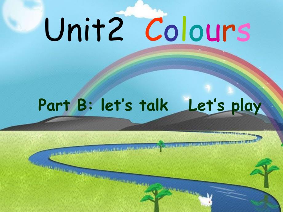 三年级上册英语(人教版PEP)Unit2-Clolours-Part-B-let’s-talk---Let’s-playppt课件_第1页