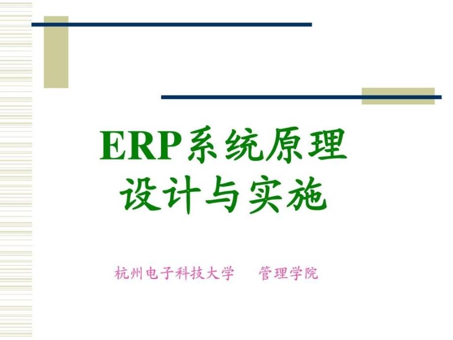 ERP系统原理_设计与实施_第1页