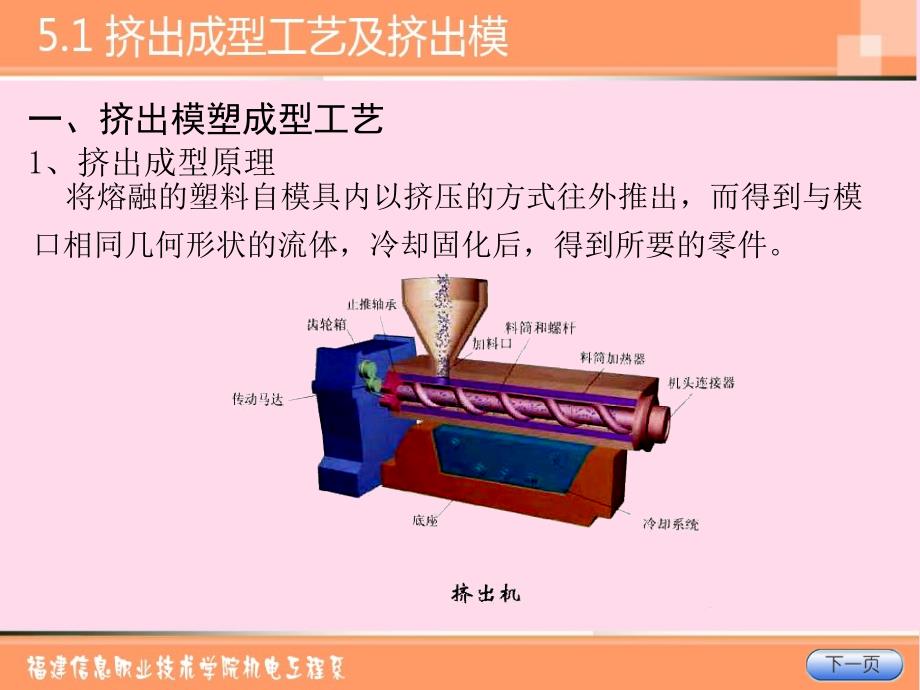 挤出成型工艺及挤出模课件_第1页