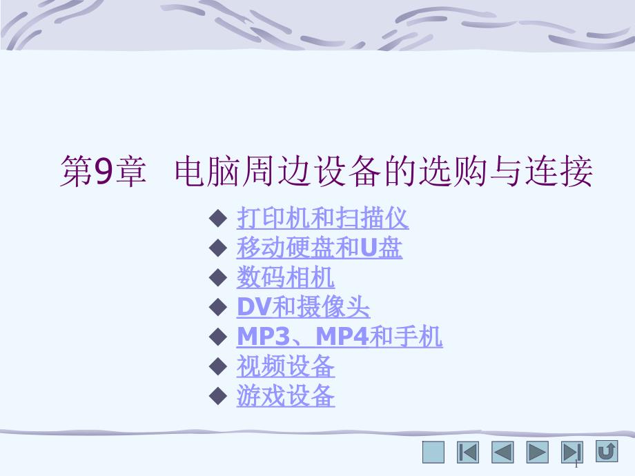 电脑周边设备的选购与连接课件_第1页