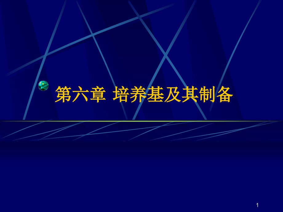 培养基及其制备汇总课件_第1页