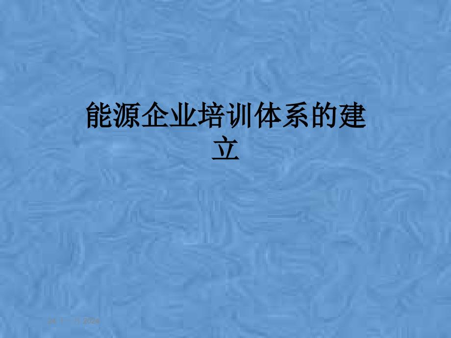 能源企业培训体系的建立课件_第1页