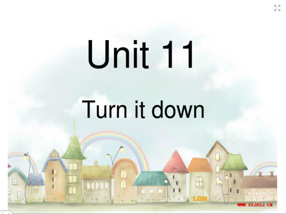 新概念英语青少版3A-Unit11-Turn-it-down!_第1页