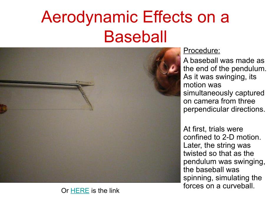 AerodynamicEffectsonaBaseball一个棒球气动力的影响_第1页