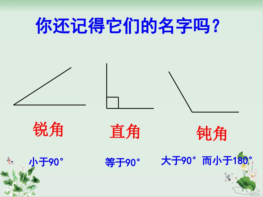 新人教版《三角形的分类》课件_第1页